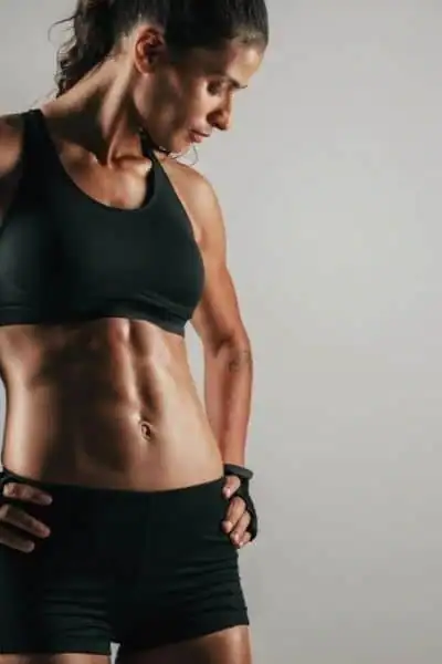 Toning Up at Home: The Ultimate Guide to Bodyweight Exercises 2 Image of woman's toned stomach after bodyweight exercises Crewe and non-surgical treatment from Lipo 360