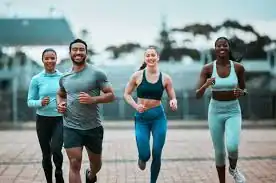 Achieving the Perfect Tone: How Often Should You Exercise for Results? 3 image of man and 3 women doing cardio exercise Crewe to help tone and remove fat from the body.